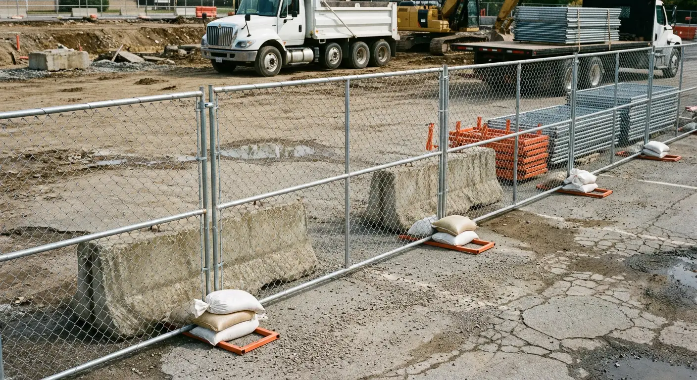 Modular Chain Link Panels in Greenwood, IN