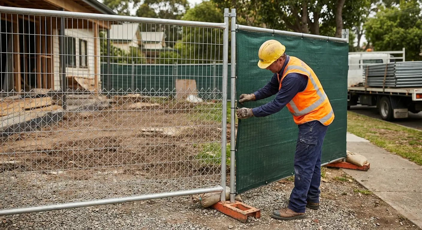 Greenwood residential fencing project