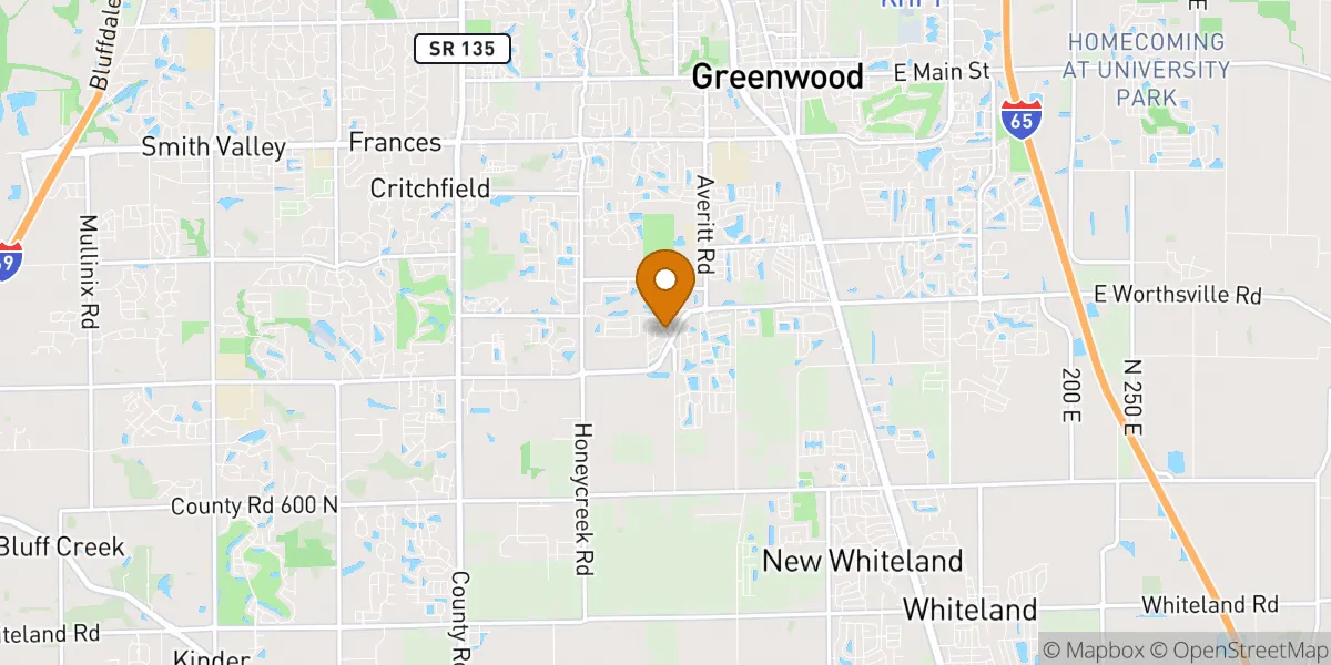  neighborhood map in Greenwood, IN