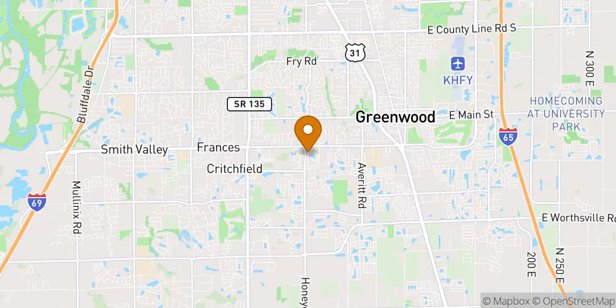 neighborhood map in Greenwood, IN