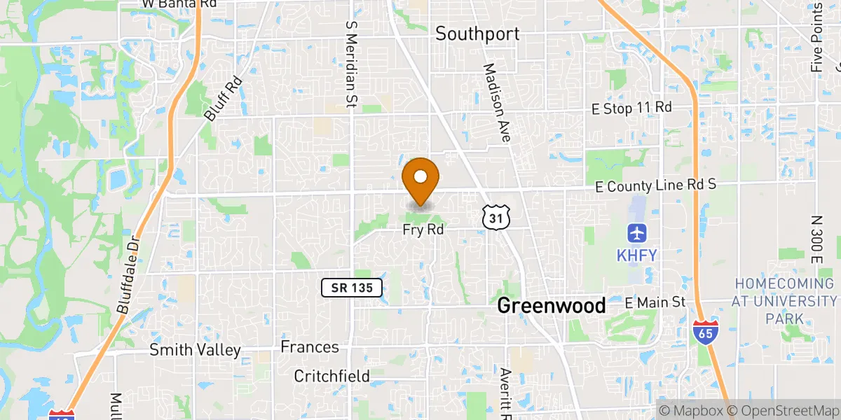  neighborhood map in Greenwood, IN